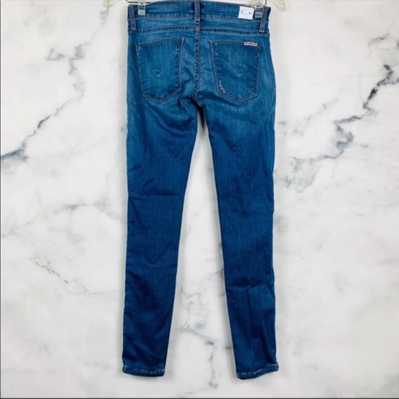 Hudson Crop Sid Zipper Super Skinny Jeans - Picture 5 of 8